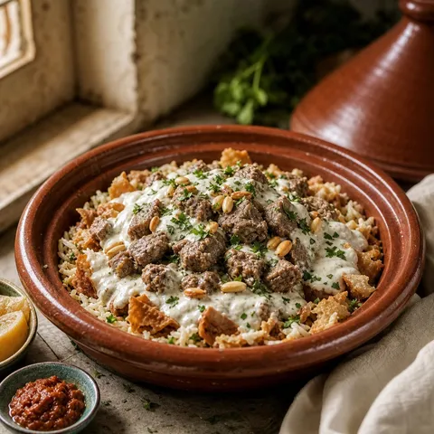 Fattah — North African recipe