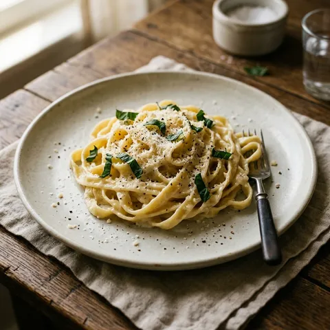 Fettuccine Alfredo — Italian recipe