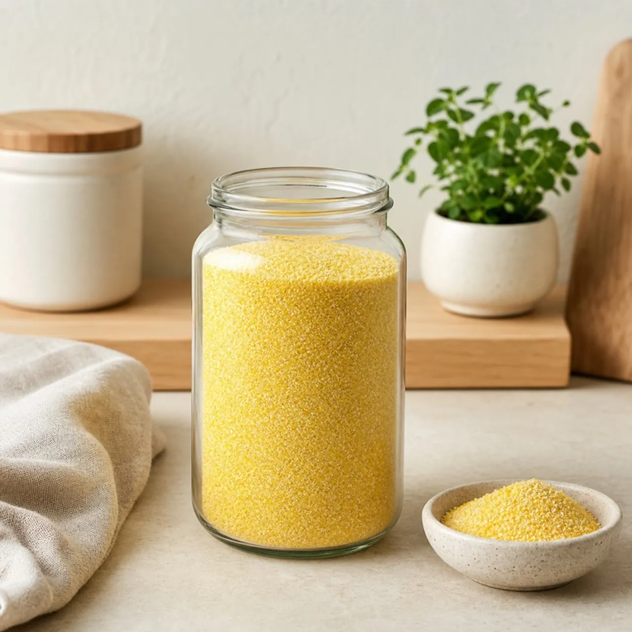 Fine Yellow Cornmeal — Food Lens