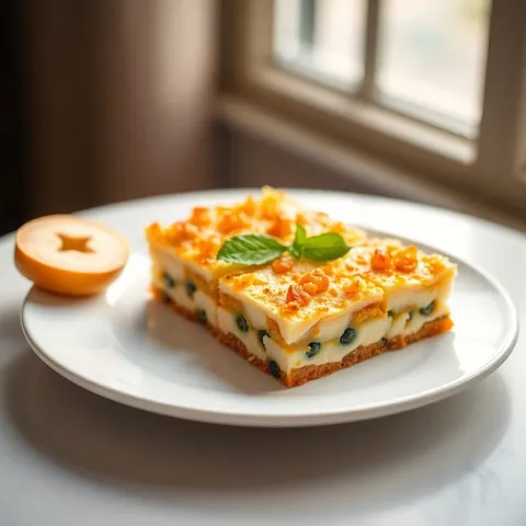 Flake-and-Fruit Squares