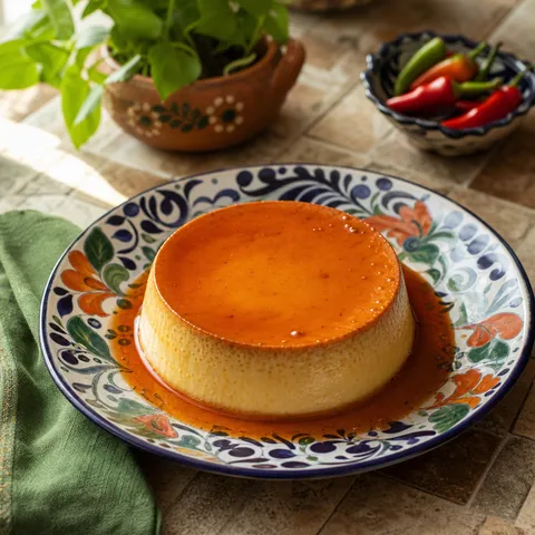 Flan — Mexican recipe