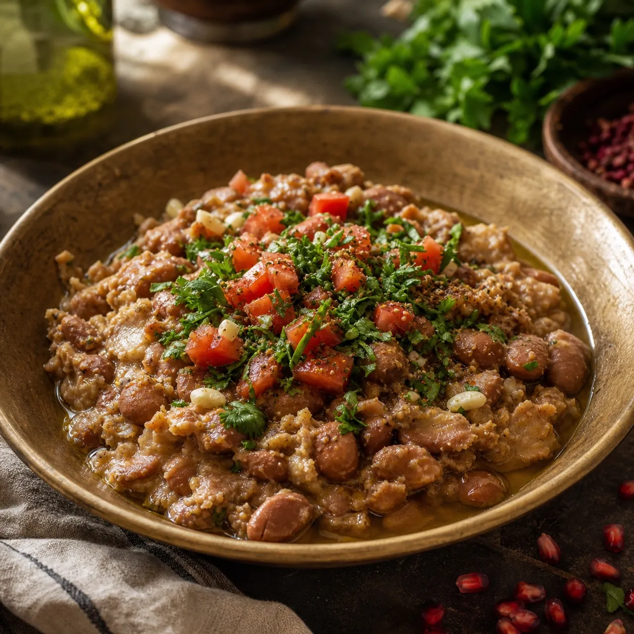 Foul Mudammas — Middle Eastern recipe