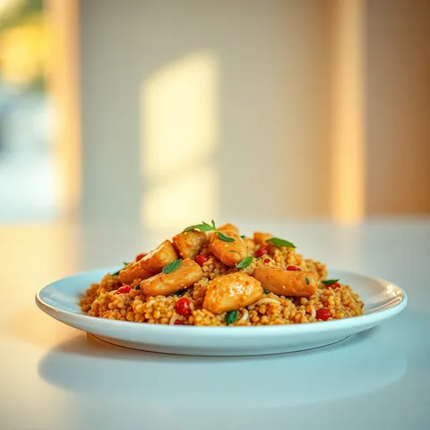 Freekeh with Chicken