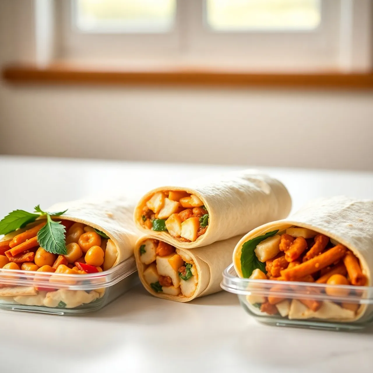 Freezer Breakfast Burritos — Meal Prep recipe
