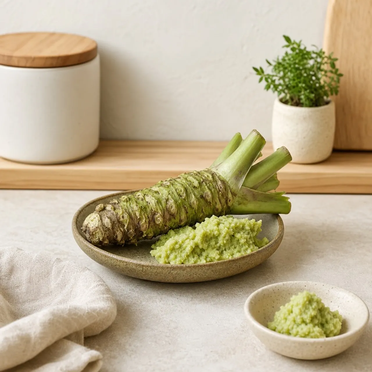 Freshly Grated Wasabi — Food Lens