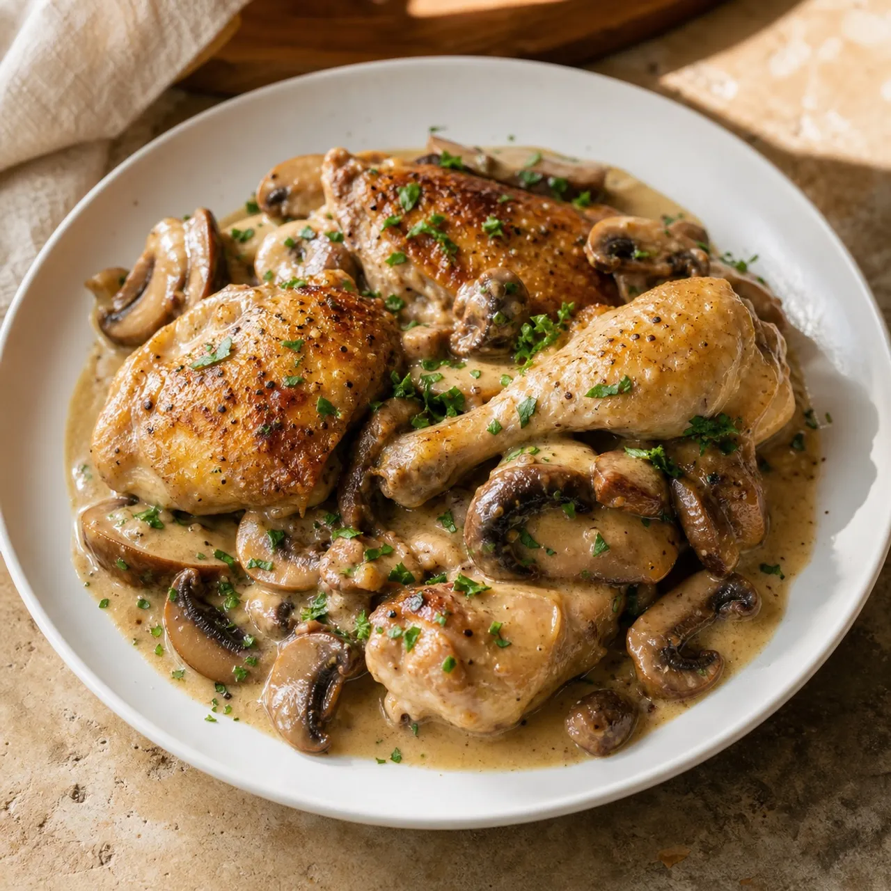 Fricassée de Poulet — French recipe