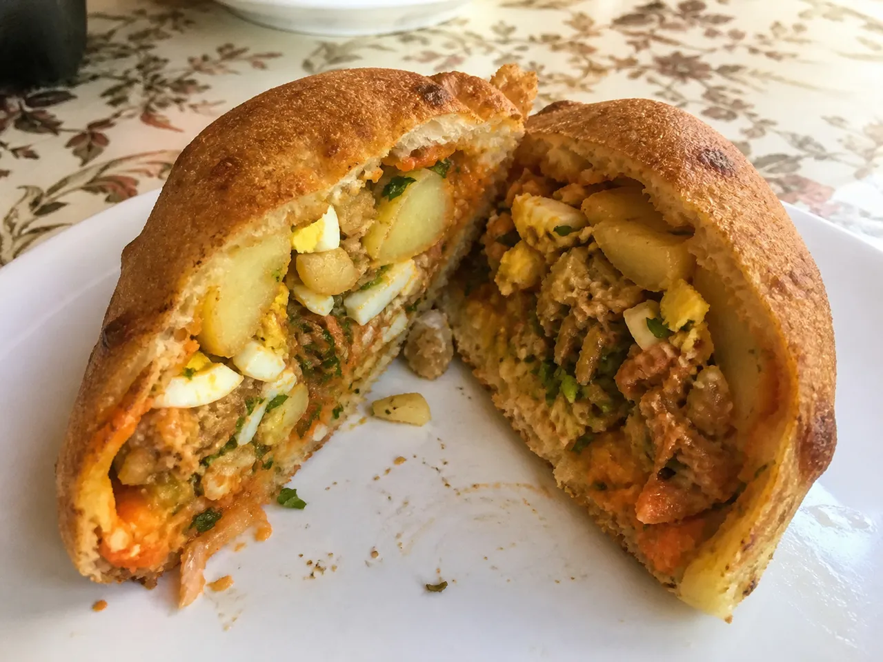 Fricasse — served