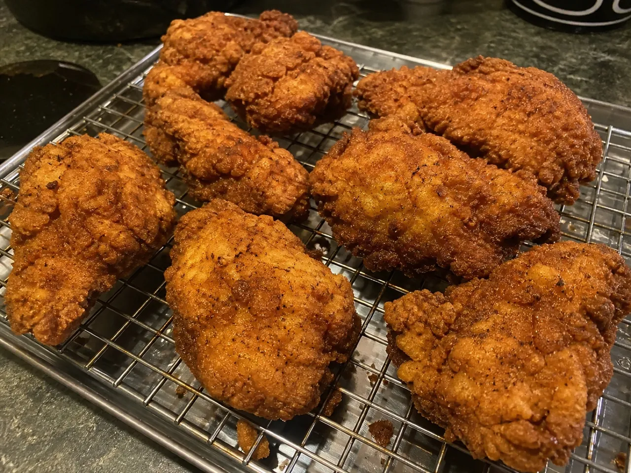 Fried Chicken — served