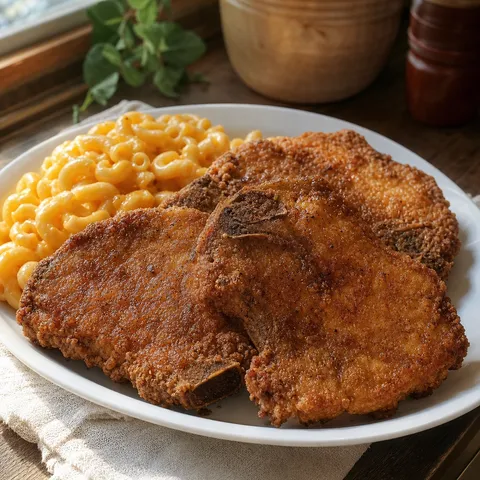 Fried Pork Chops — Southern Soul Food recipe