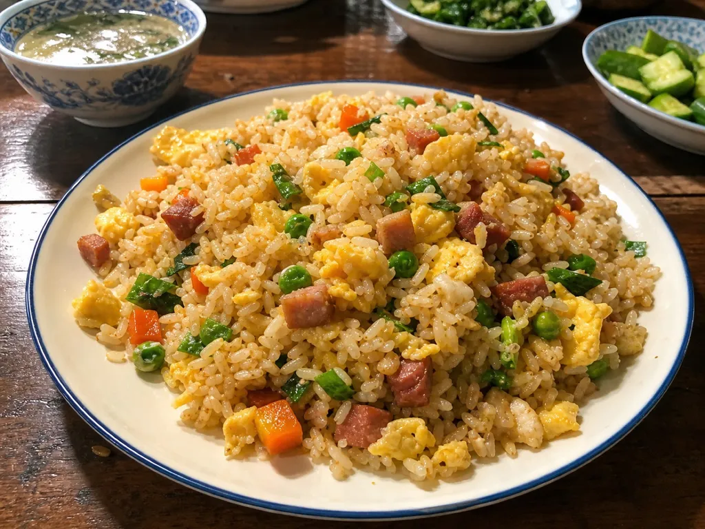 Fried Rice — plated and served