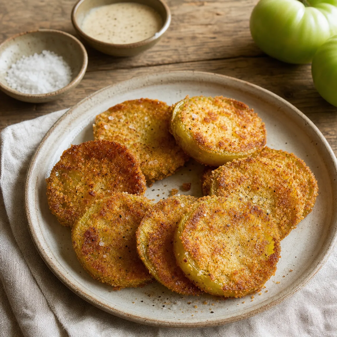 Fried Tomatoes — Vegetables & Sides recipe
