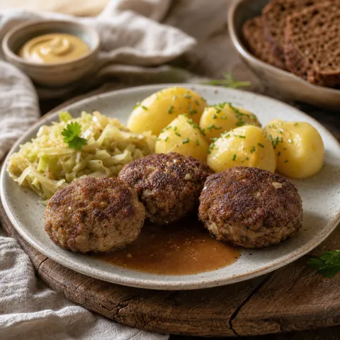Frikadellen (German Pan-Fried Meatballs) — German recipe