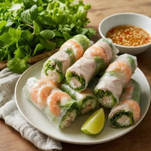 Gỏi Cuốn (Spring Rolls) — Vietnamese recipe
