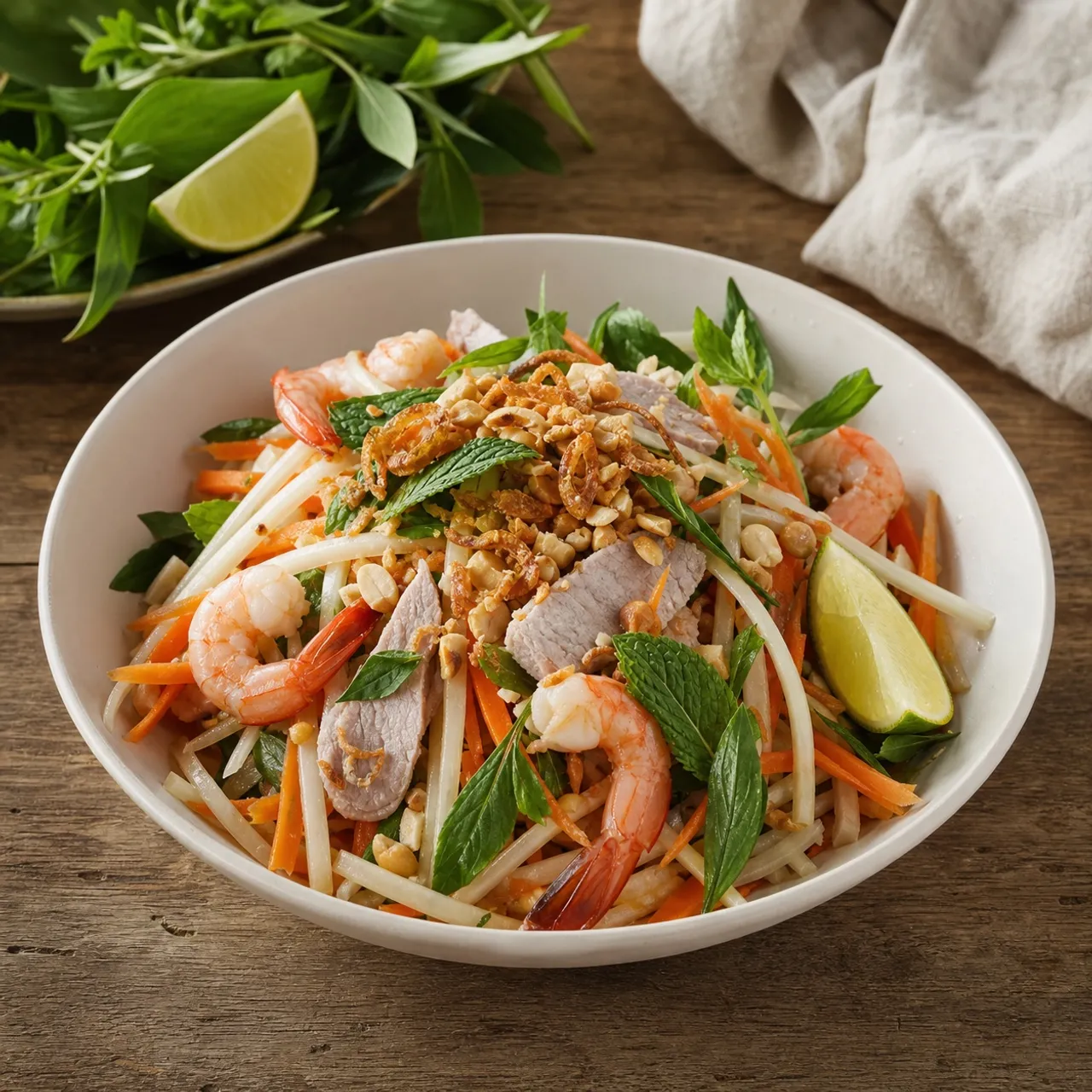Gỏi Ngó Sen (Lotus Stem Salad) — Vietnamese recipe