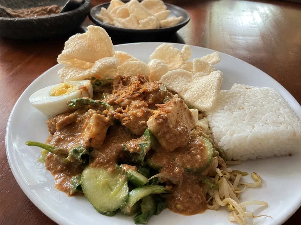 Gado-Gado — plated and served