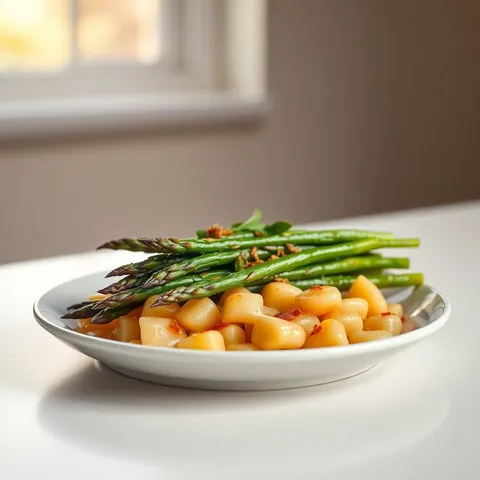 Garlic Butter Sauteed Asparagus