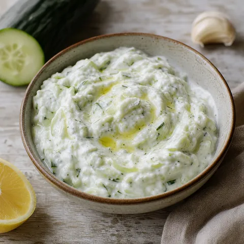 Garlic Greek Sauce (Tzatziki) — Sauces & Dressings recipe