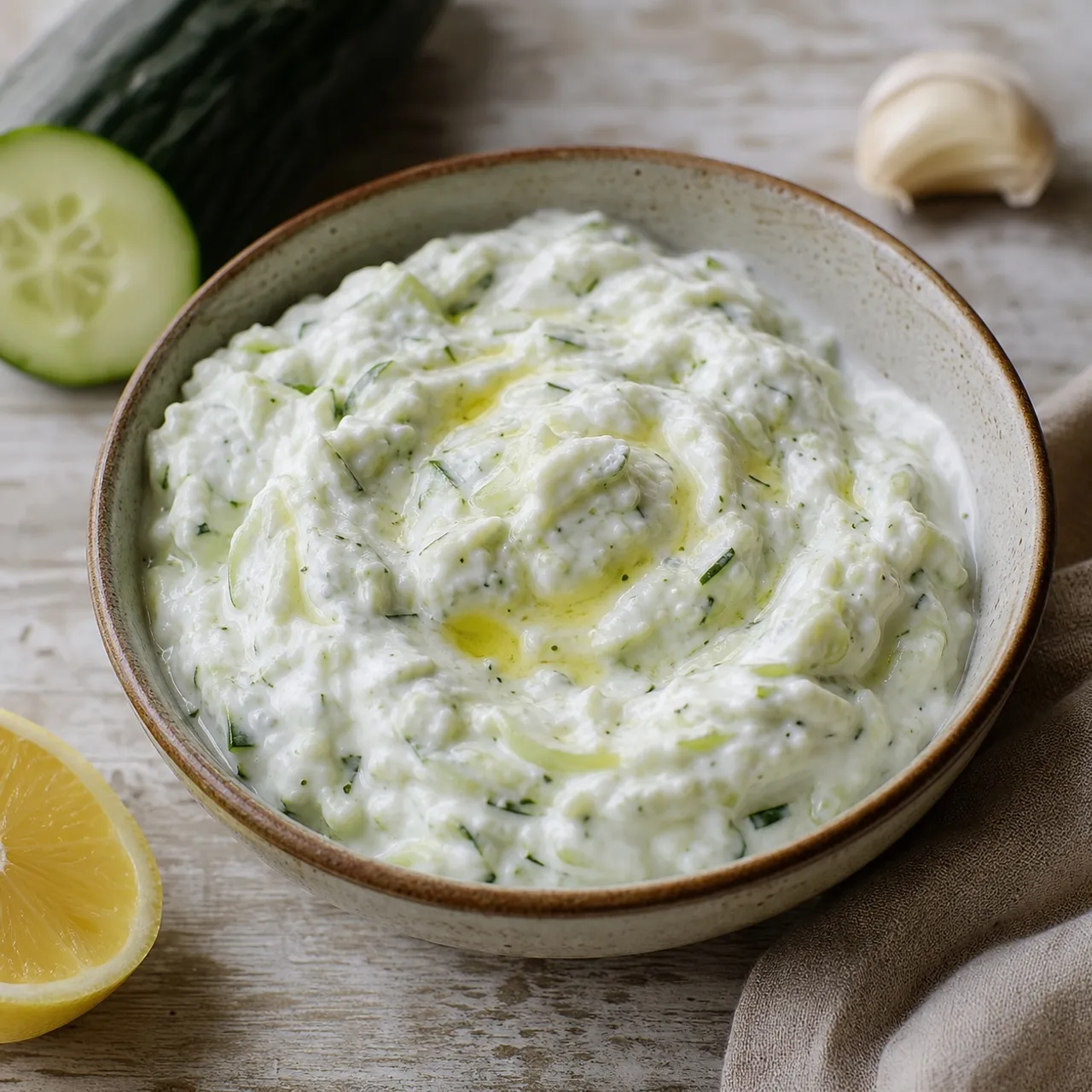 Garlic Greek Sauce (Tzatziki) — Sauces & Dressings recipe