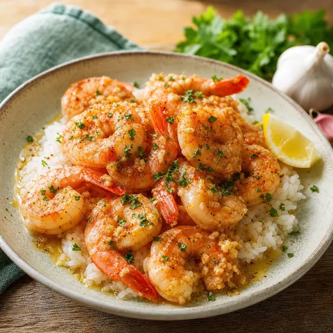 Garlic Shrimp — Hawaiian recipe