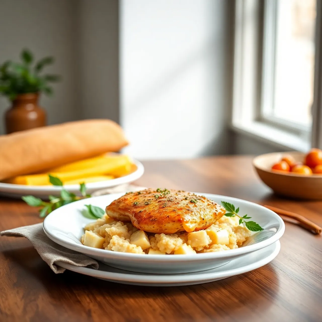 Garlicky Baked Chicken — Chicken & Poultry recipe