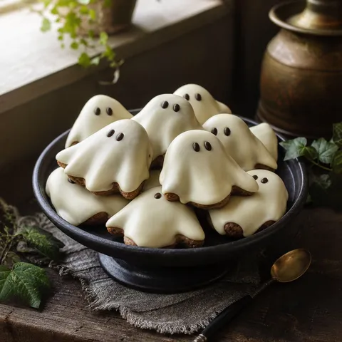 Ghost Cookies — Desserts recipe