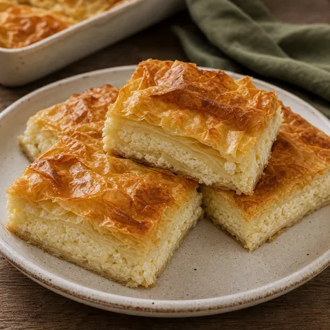 Gibanica — Eastern European recipe