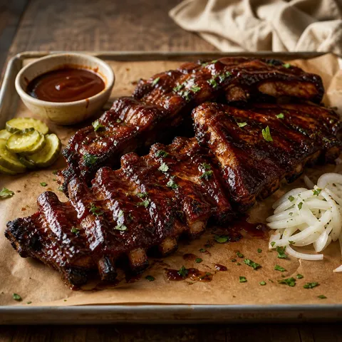 Glazed Baby Back Ribs — Bbq recipe