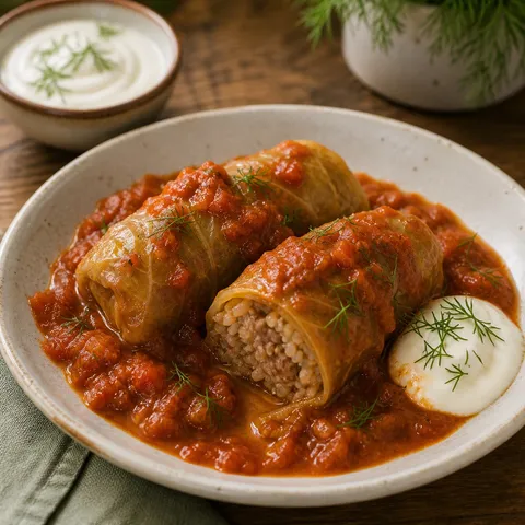 Golabki — Eastern European recipe