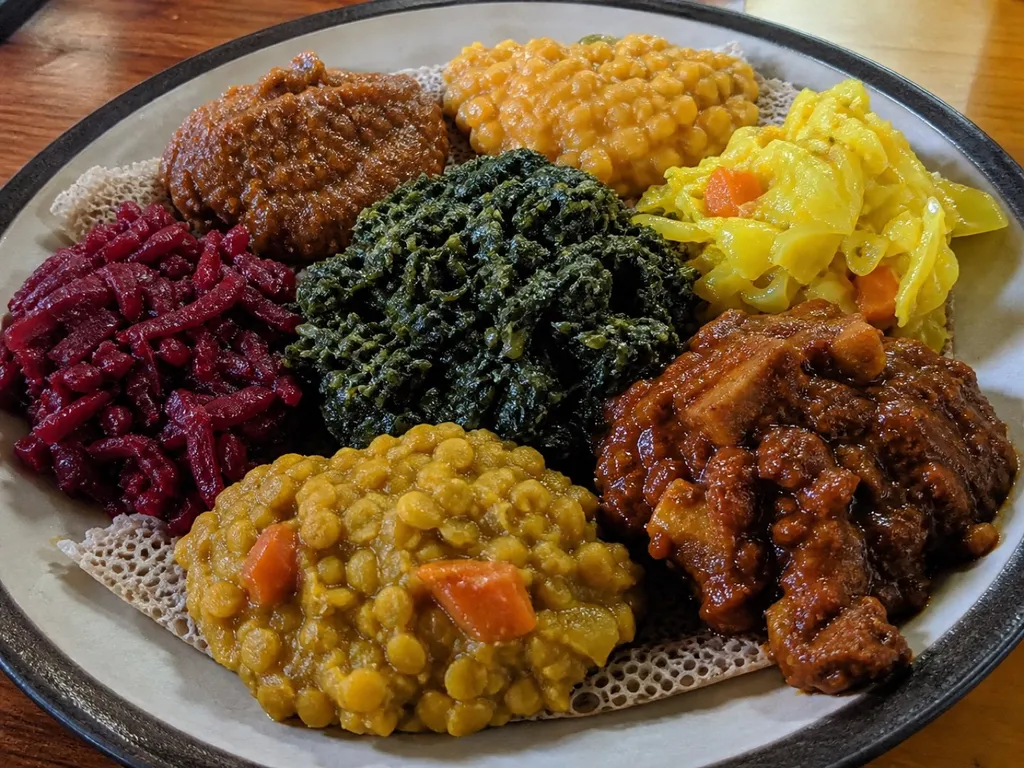 Gomen — plated and served