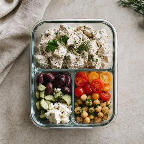 Greek Yogurt Chicken Salad — Meal Prep recipe