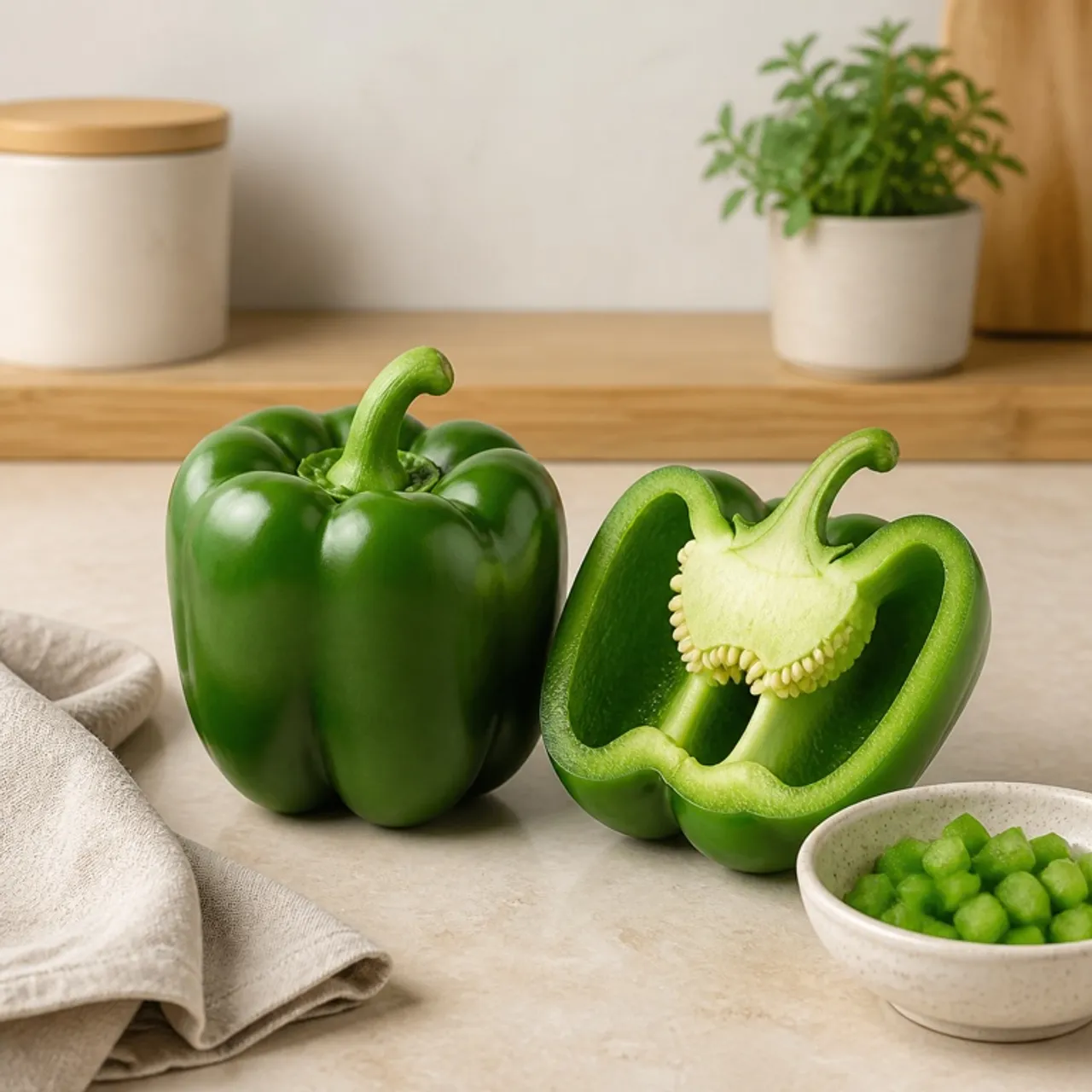 Green Bell Pepper — Food Lens
