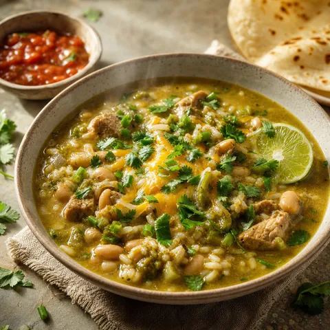 Green Chile Stew — Tex Mex recipe