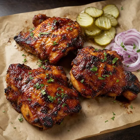 Grilled BBQ Chicken Thighs — Bbq recipe