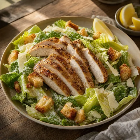 Grilled Chicken Caesar Salad — Chicken & Poultry recipe