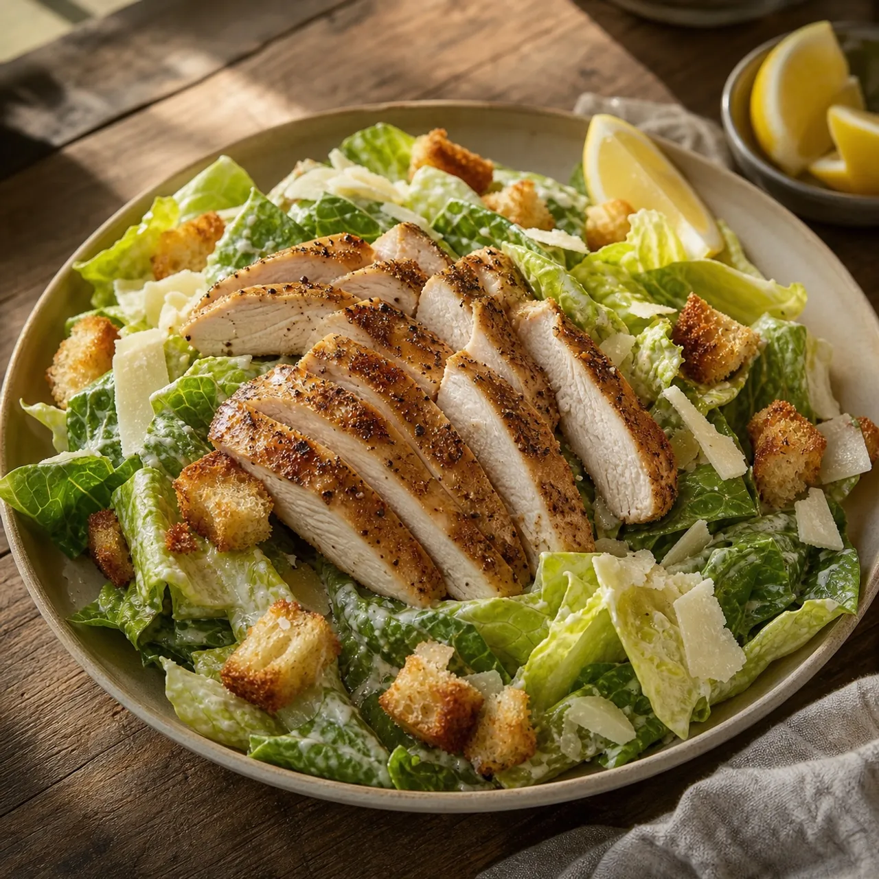 Grilled Chicken Caesar Salad — Chicken & Poultry recipe