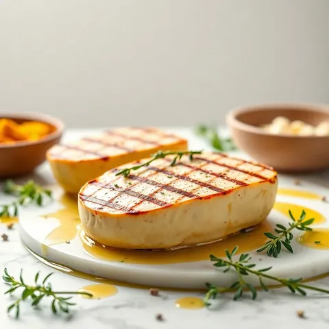 Grilled Halloumi Cheese