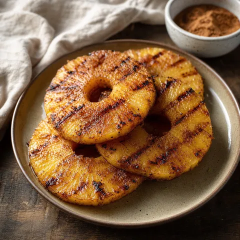 Grilled Pineapple with Cinnamon Sugar — Bbq recipe