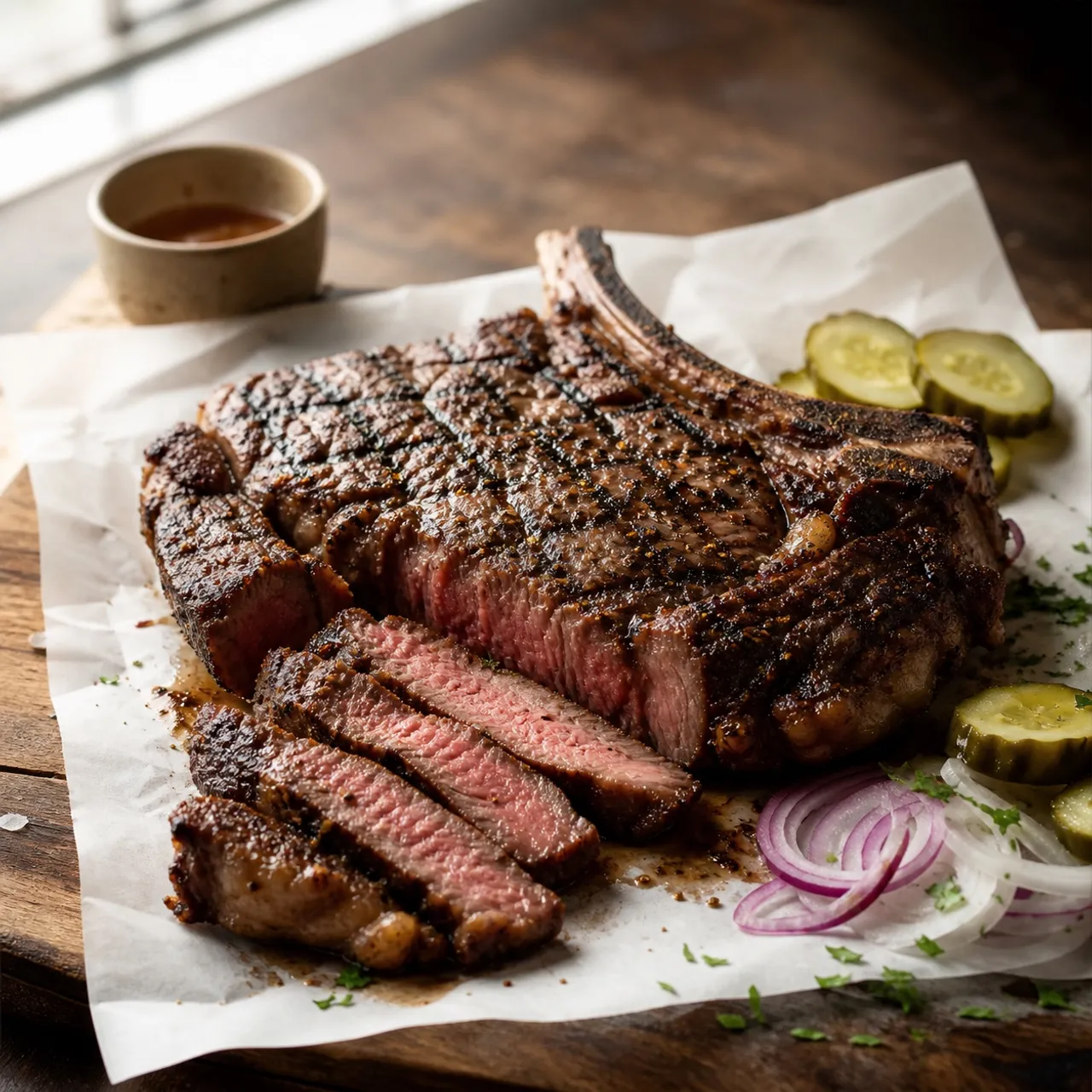 Grilled Ribeye Steaks — Bbq recipe