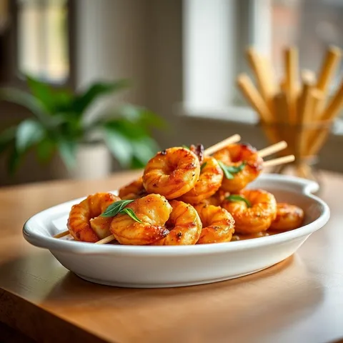 Grilled Shrimp Skewers