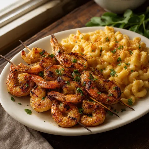 Grilled Shrimp Skewers — Southern Soul Food recipe