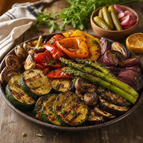 Grilled Vegetable Platter — Bbq recipe
