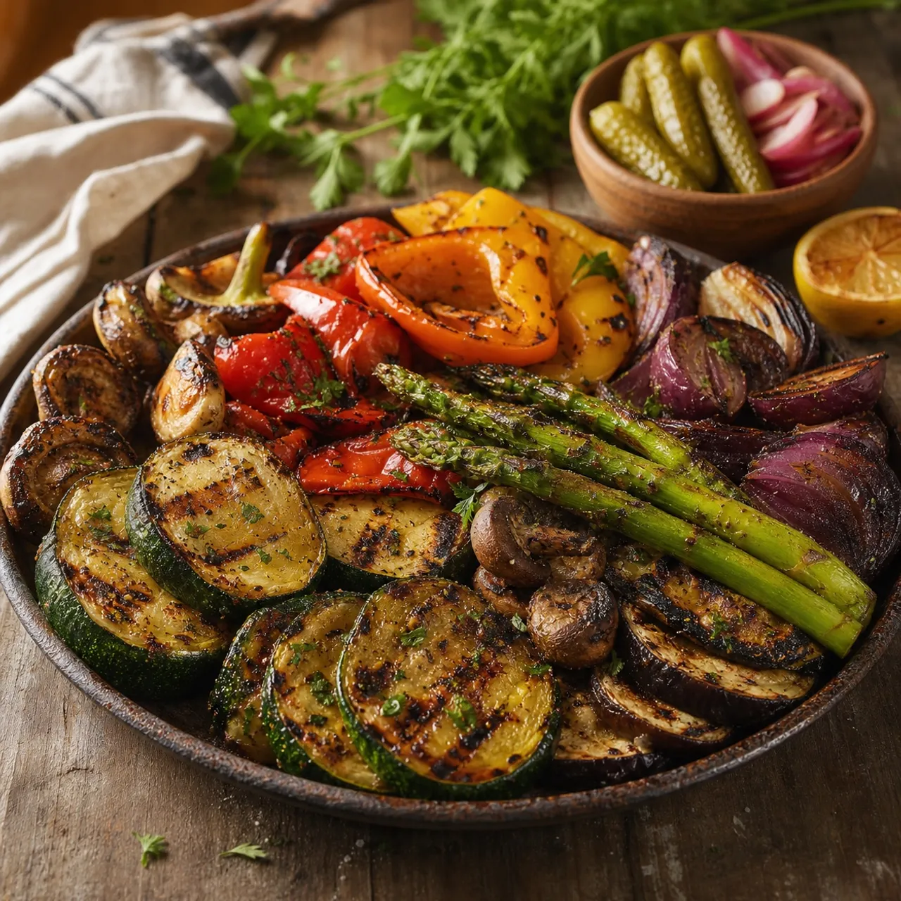 Grilled Vegetable Platter — Bbq recipe