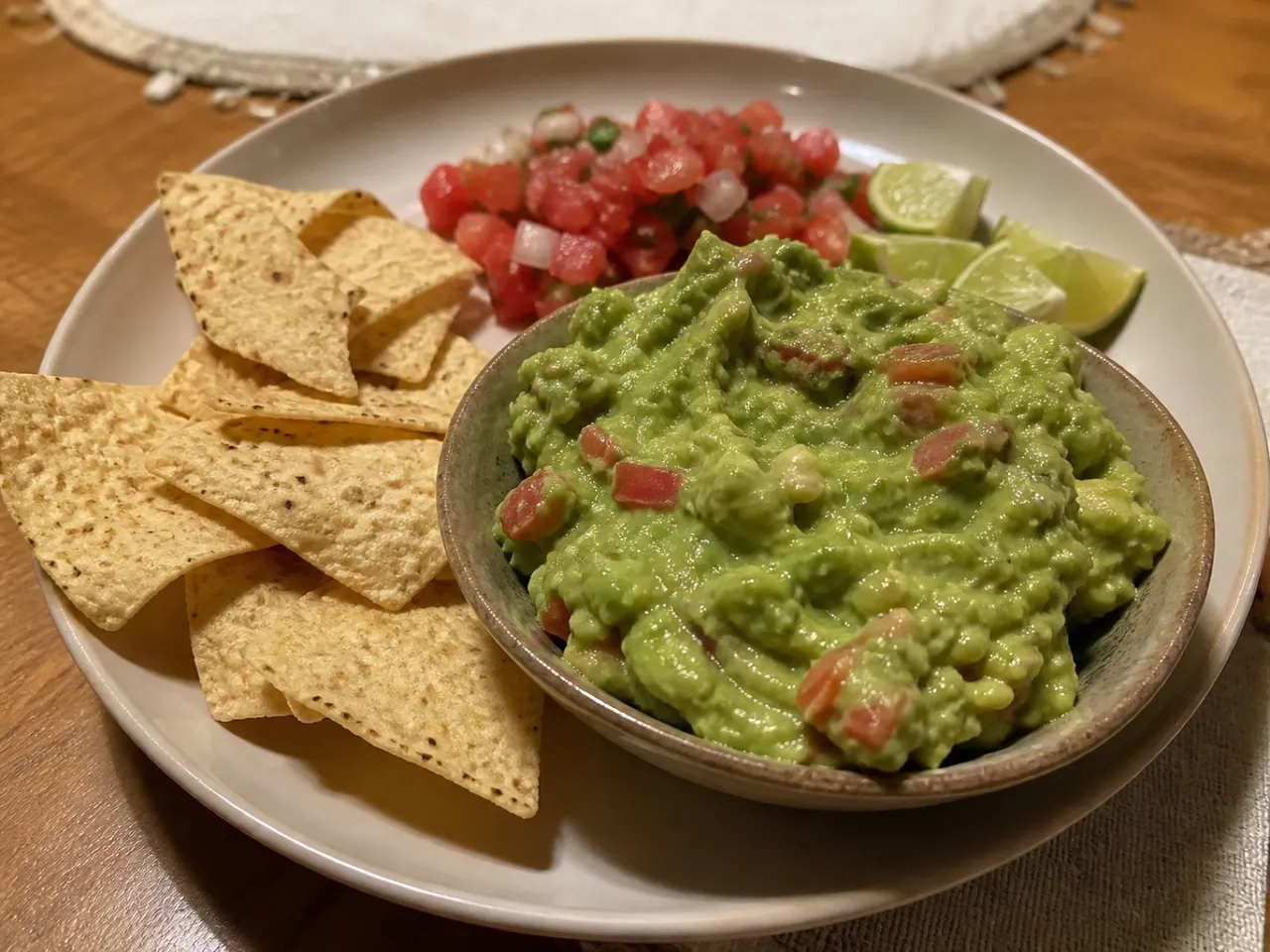 Guacamole — served