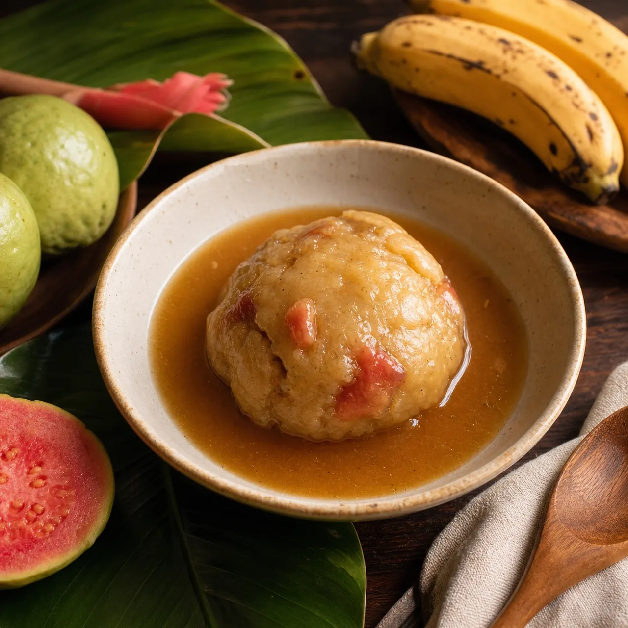 Guava Duff — Caribbean recipe