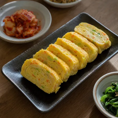 Gyeran Mari (Rolled Omelet) — Korean recipe