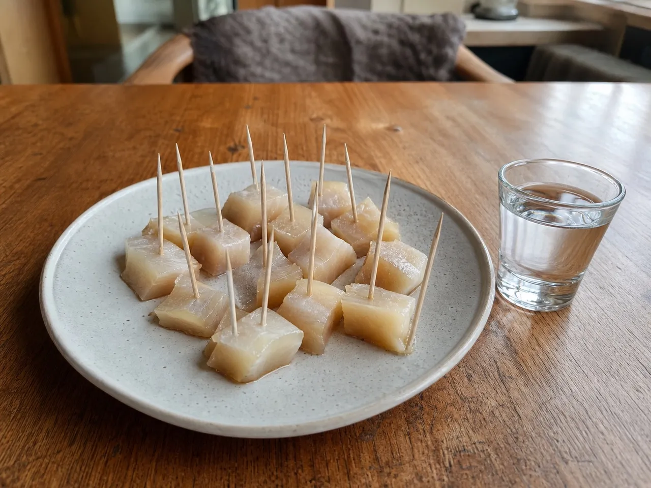 Hákarl — served