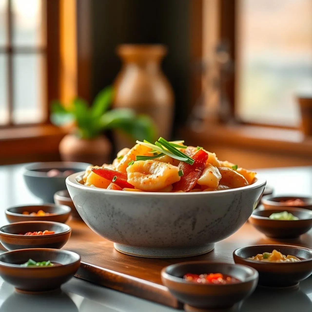 Haemul Pajeon (Seafood Scallion Pancake) — Korean recipe