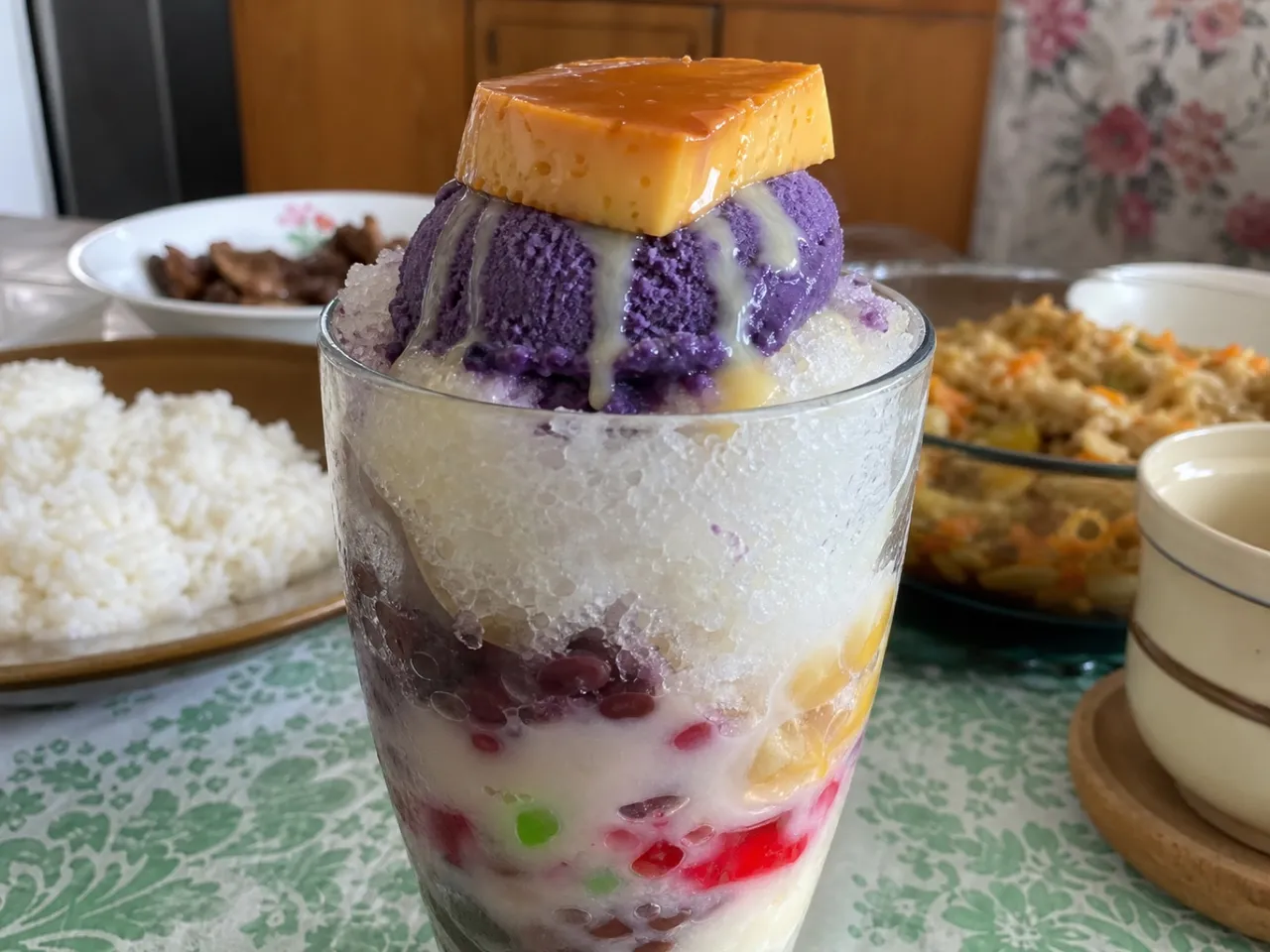 Halo-Halo — served