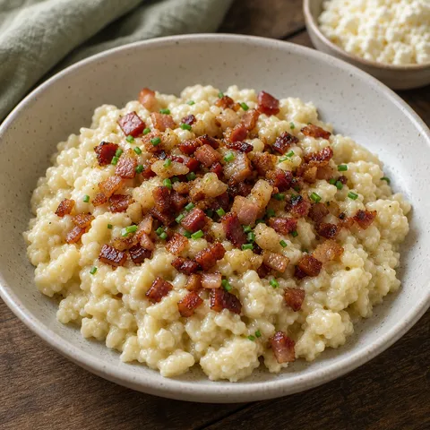 Halusky — Eastern European recipe