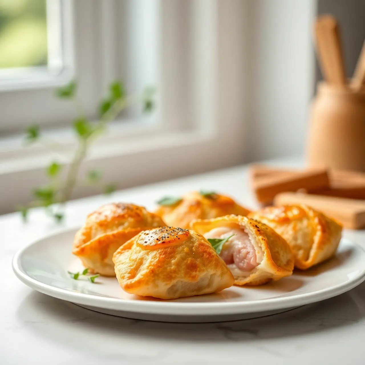 Ham and Cheese Pockets — Lunch & Snacks recipe